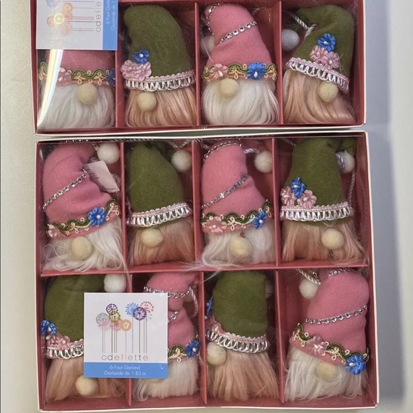 🐰Spring Gnomes Garland 6ft Rhinestone Easter - Picture 3 of 6